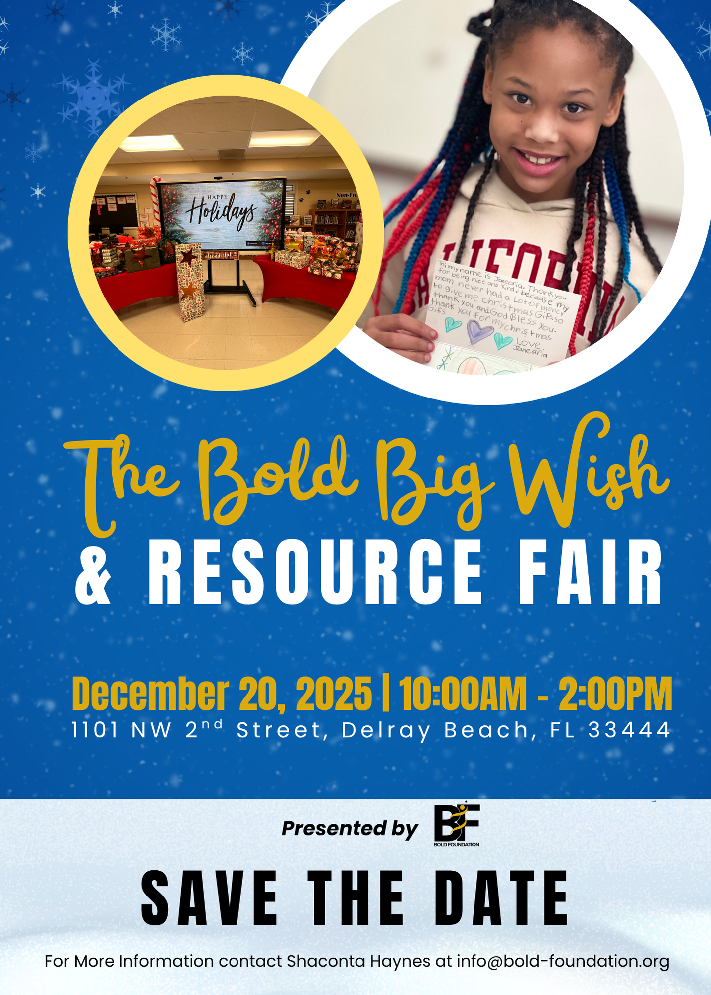 The Bold Big Wish & Resource Fair